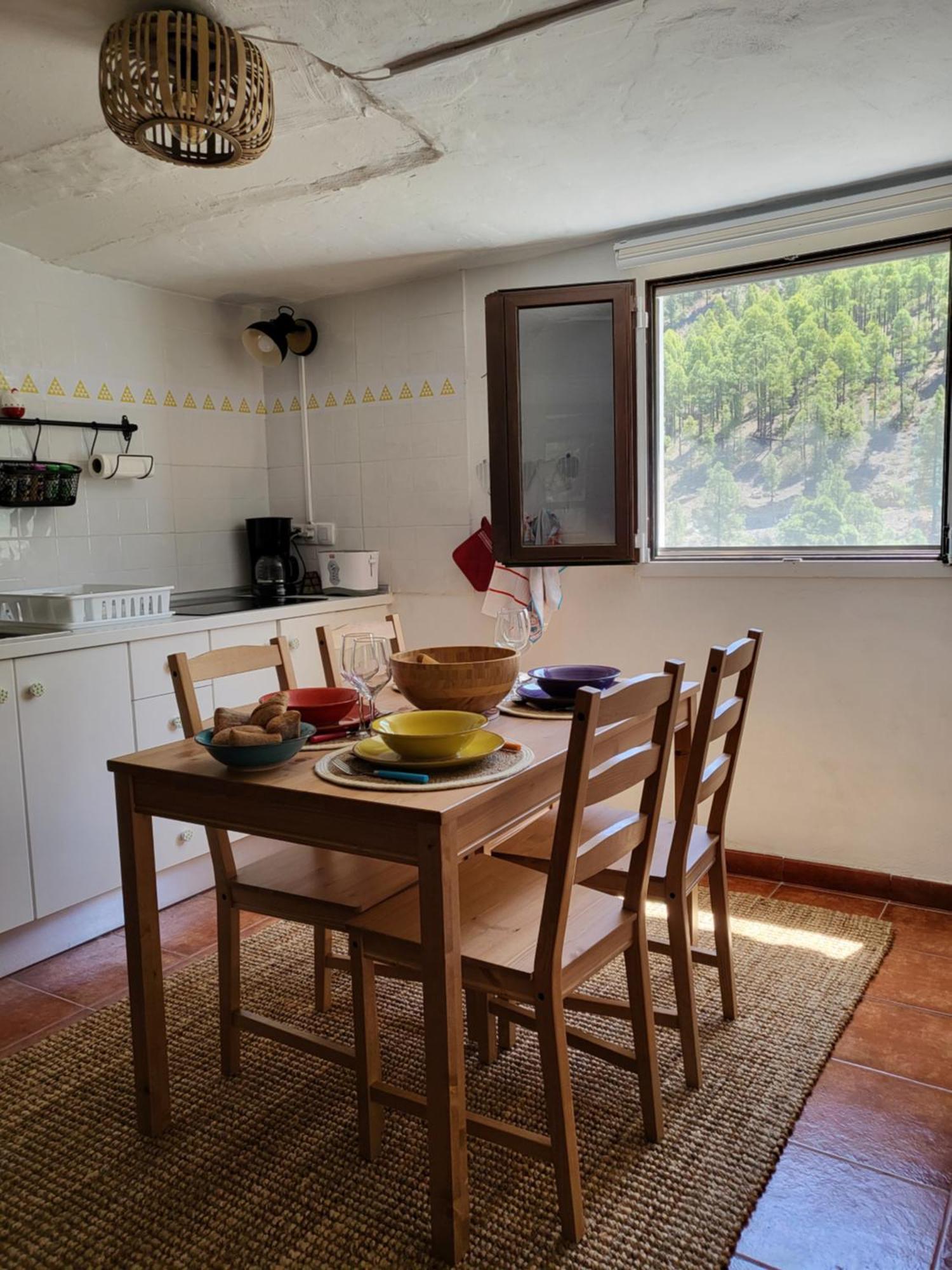 Casa Rural Los Pinares El Juncal De Tejeda Eksteriør billede